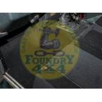 Defender Front Carpet Kit - Black - RHD